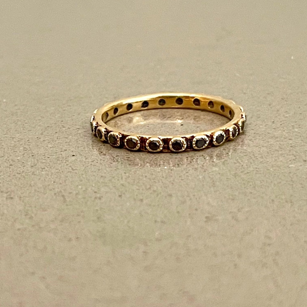 Armenta Diamond Stack Band Ring